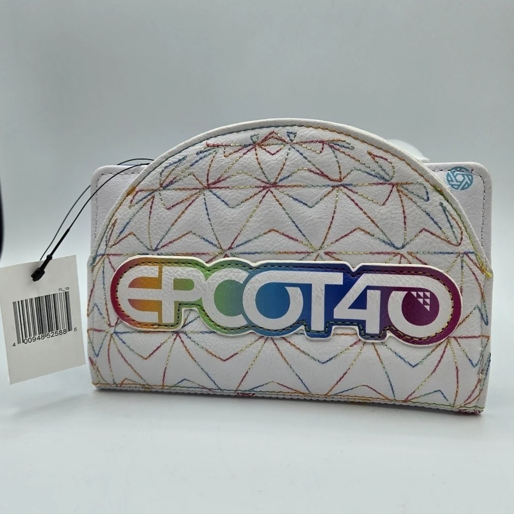 Loungefly Disney Epcot 40th Anniversary Wallet